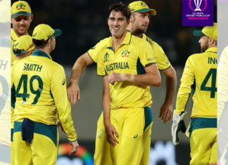 Australia beat New Zealand in a thriller; Image Source; XTwitter @ICC