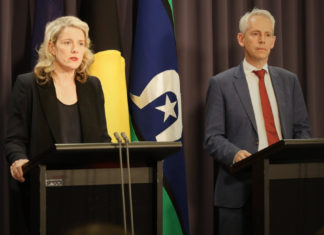 Home Affairs Minister Clare O'Neil and Immigration Minister Andrew Giles; Image Source; Facebook Clare O'Neil