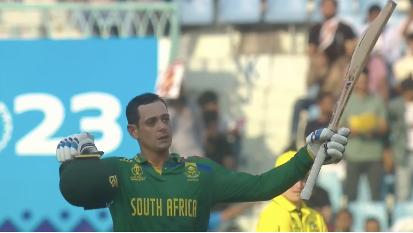 Australia Vs South Africa match CWC2023; Image Source; Screenshot Video @ICC