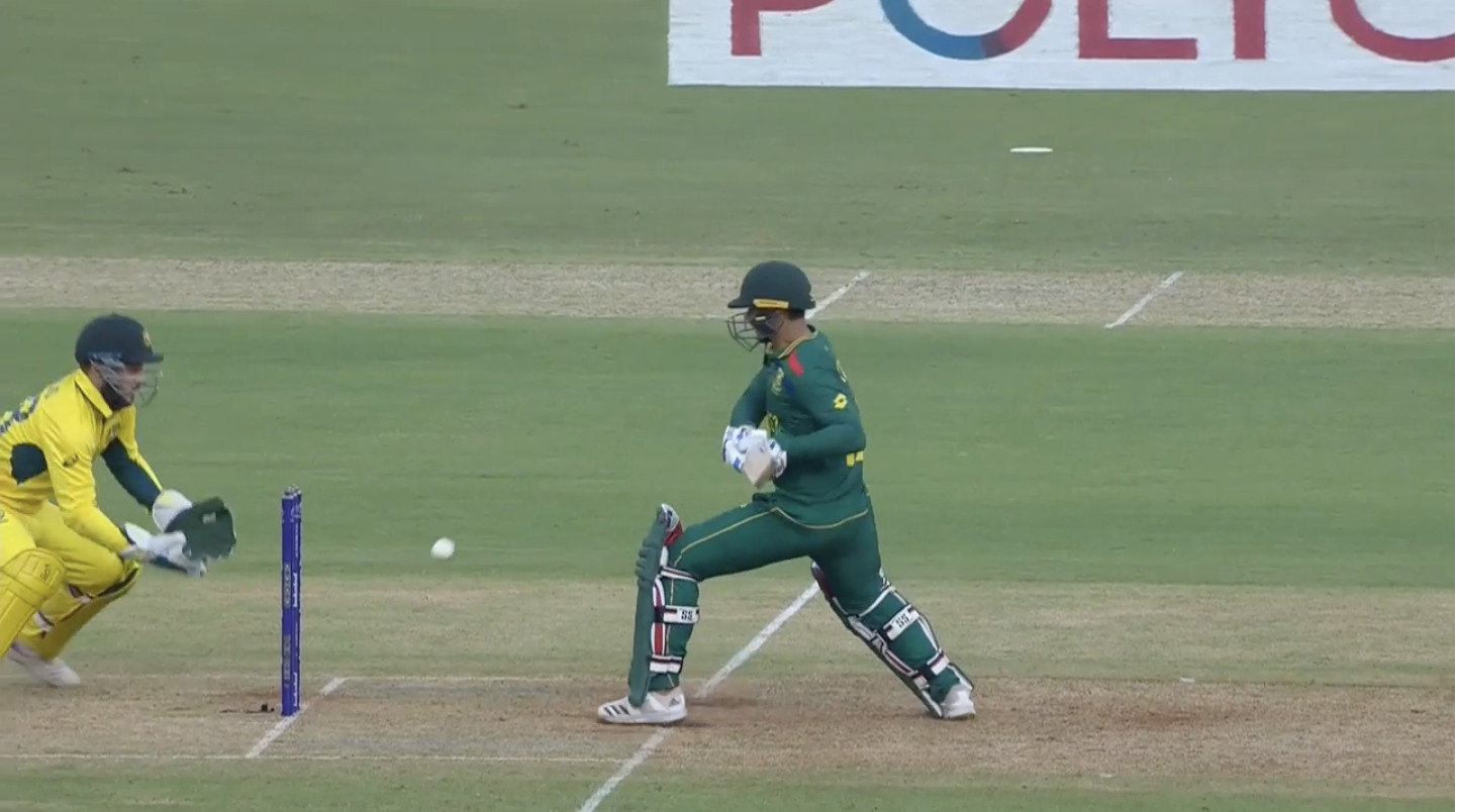 Australia Vs South Africa match CWC2023; Image Source; Screenshot Video @ICC