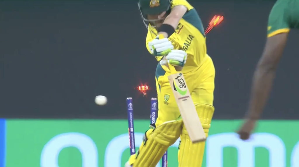 Australia Vs South Africa match CWC2023; Image Source; Screenshot Video @ICC