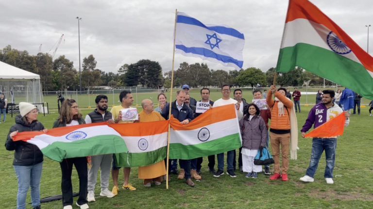 Melbourne holds vigil for Israel: Australian Hindus stand in solidarity with Jews amid ongoing conflict