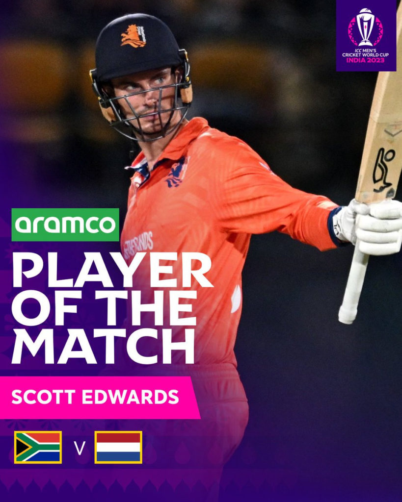 Netherlands stun South Africa with 38-run victory, causes second big upset of World Cup 6 image 16 5