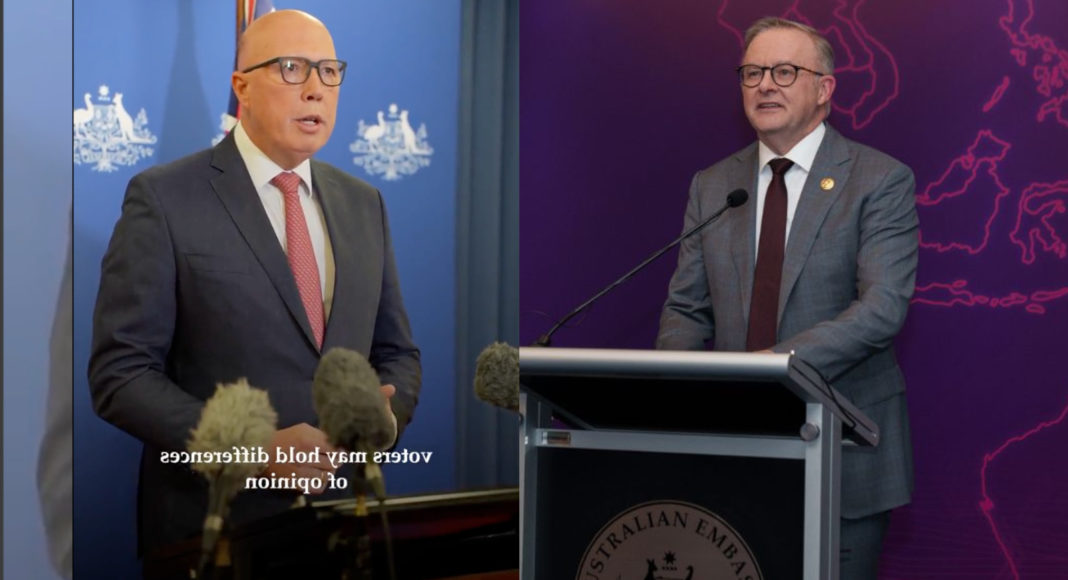 Anthony Albanese and Peter Dutton; Image SourceThe Australia Today