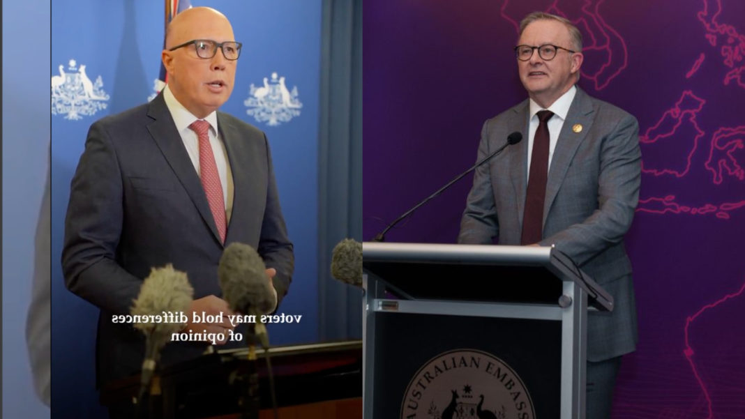 Anthony Albanese and Peter Dutton; Image SourceThe Australia Today