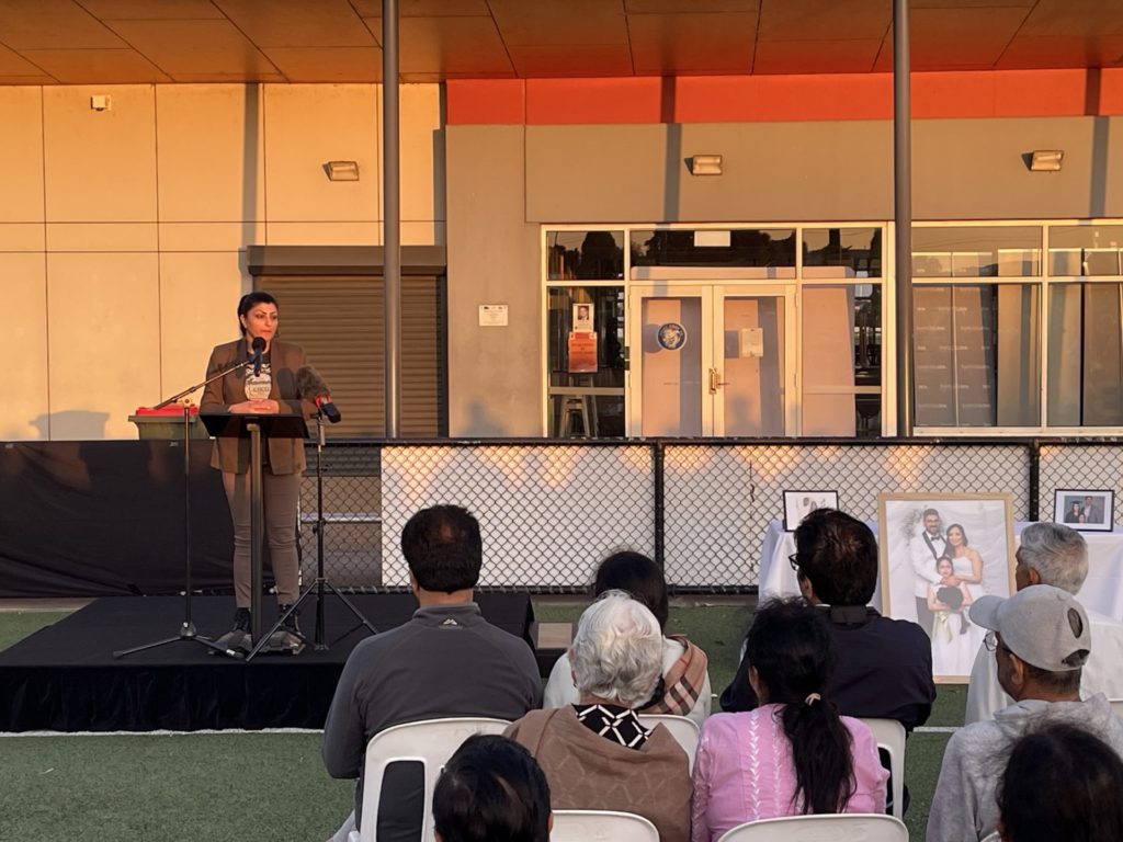 Tears and Tribute: Hundreds gather to honour memories of Pratibha, Anvi, Jatin, Vivek and Vihaan 7 IMG 3437 5