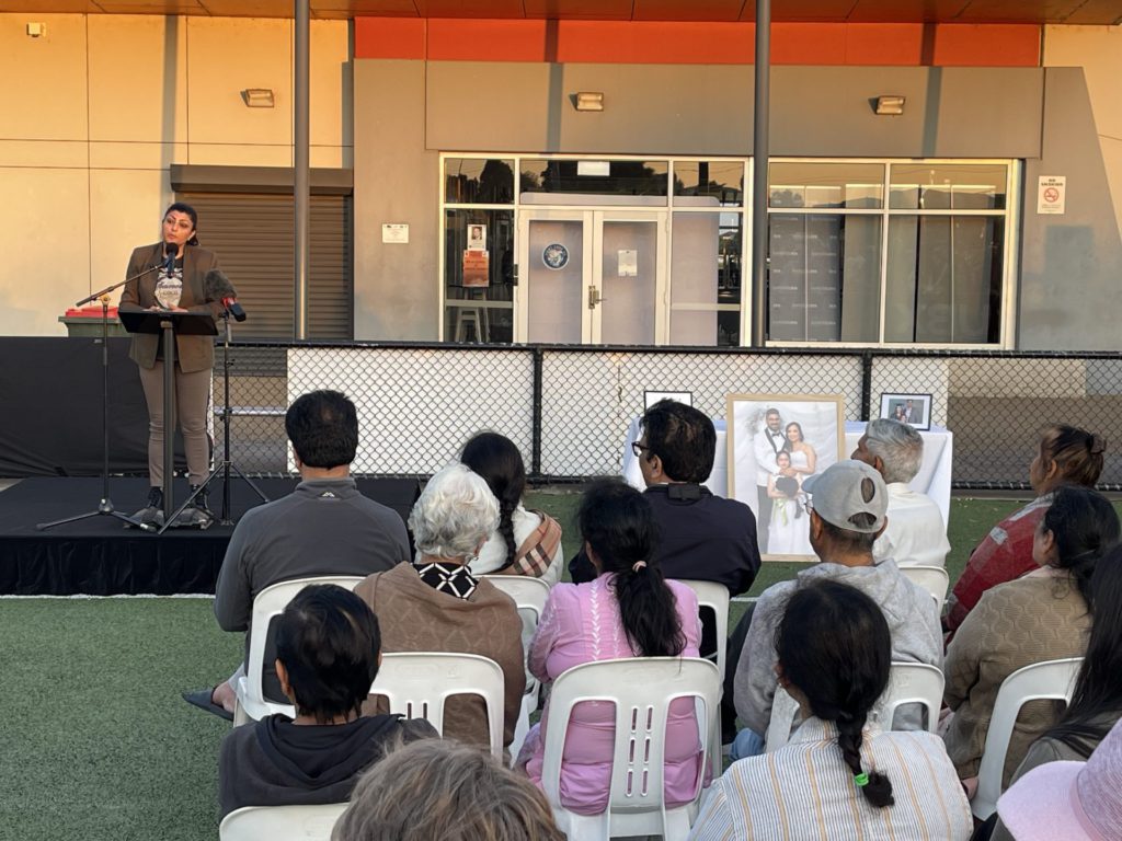 Tears and Tribute: Hundreds gather to honour memories of Pratibha, Anvi, Jatin, Vivek and Vihaan 8 IMG 3439 6