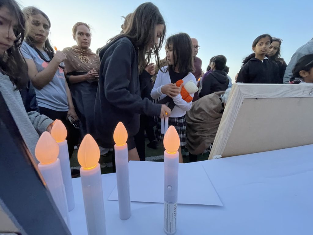Tears and Tribute: Hundreds gather to honour memories of Pratibha, Anvi, Jatin, Vivek and Vihaan 15 Community Vigil for Daylesford incident victims; Image Source: The Australia Today