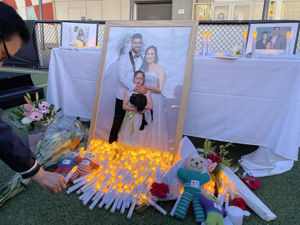 Community Vigil for Daylesford incident victims; Image Source: The Australia Today