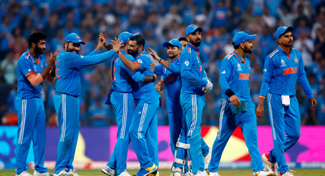 India Storms into ICC World Cup 2023; Image Source: X/Twitter @BCCI