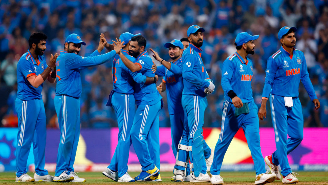 India Storms into ICC World Cup 2023; Image Source: X/Twitter @BCCI