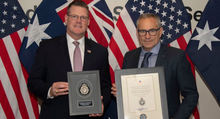 Australia and USA sign MoU to combat transnational crime