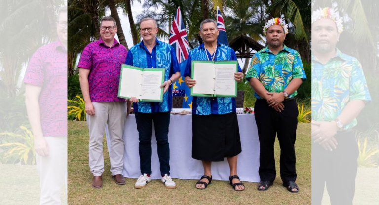 “Falepili Union”: Australia and Tuvalu sign historic agreement