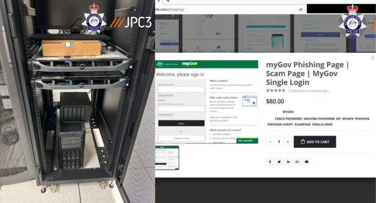 Eight arrested over phishing kits targeting Australian Government websites