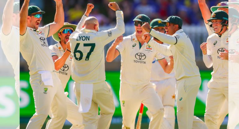 From Warner’s 164 to Lyon’s 500th Wicket, Australia Demolishes Pakistan in 1st Test