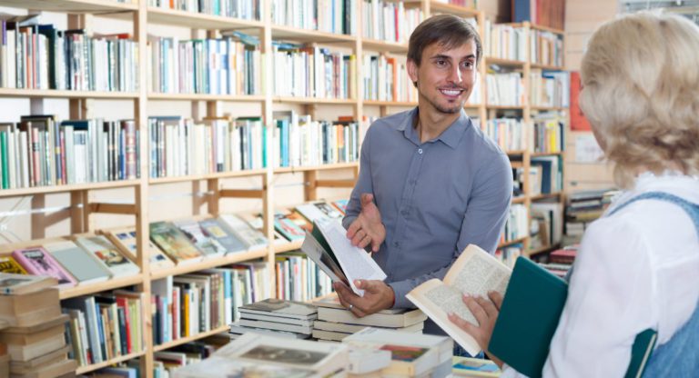 Do readers dream of running a bookshop? Books about booksellers are having a moment – the reality can be less romantic