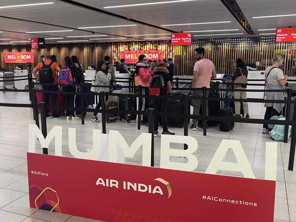 Air India's inaugural 'Melbourne to Mumbai' flight takes off amid festive celebrations 1 Air India Melbourne to Mumbai flight; Image Source The Australia Today