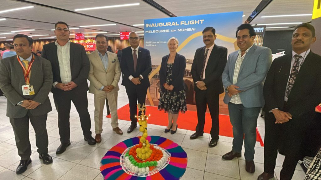 Air India's inaugural 'Melbourne to Mumbai' flight takes off amid festive celebrations 6 IMG 4740 2 3