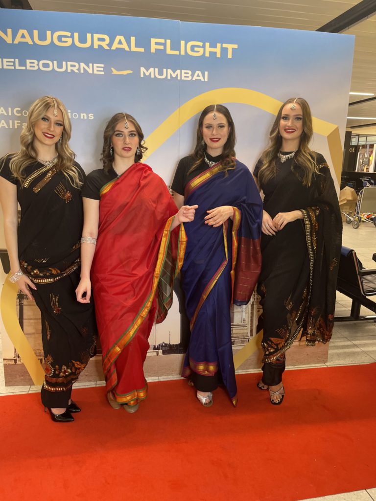 Air India's inaugural 'Melbourne to Mumbai' flight takes off amid festive celebrations 8 IMG 4792 5