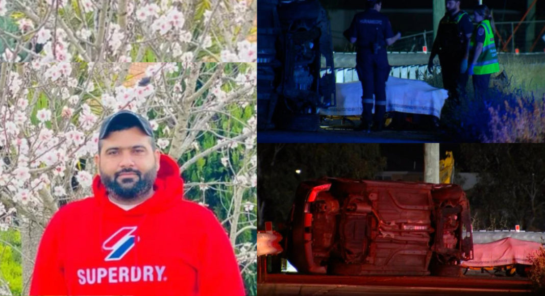 Indian citizen dies in crash; Image Source; 7News