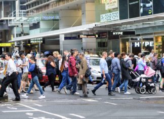 People crossing the road ; Image Source @CANVA