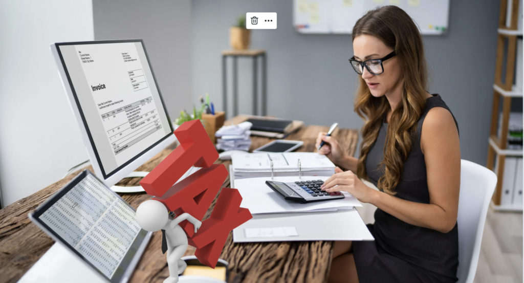 Tax; Image Source: Canva