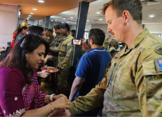 India-Australia Military Ties Strengthened with Unique Rakhi Event by Diaspora Unique Rakhi Event by Diaspora; Image Source Supplied