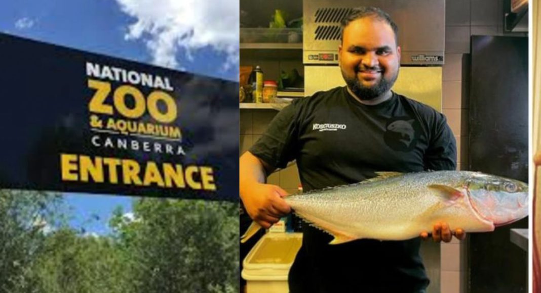 Image: Jude Wijesinghe, 29, has been charged with murder at the National Zoo & Aquarium (Source: Facebook)