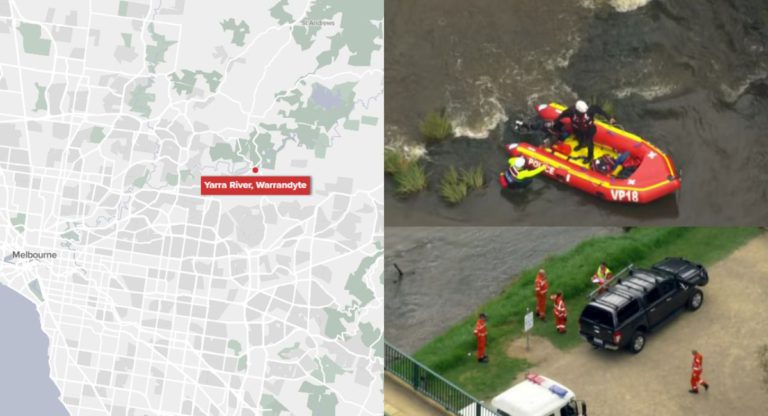23-year-old man dies after being swept into Yarra River