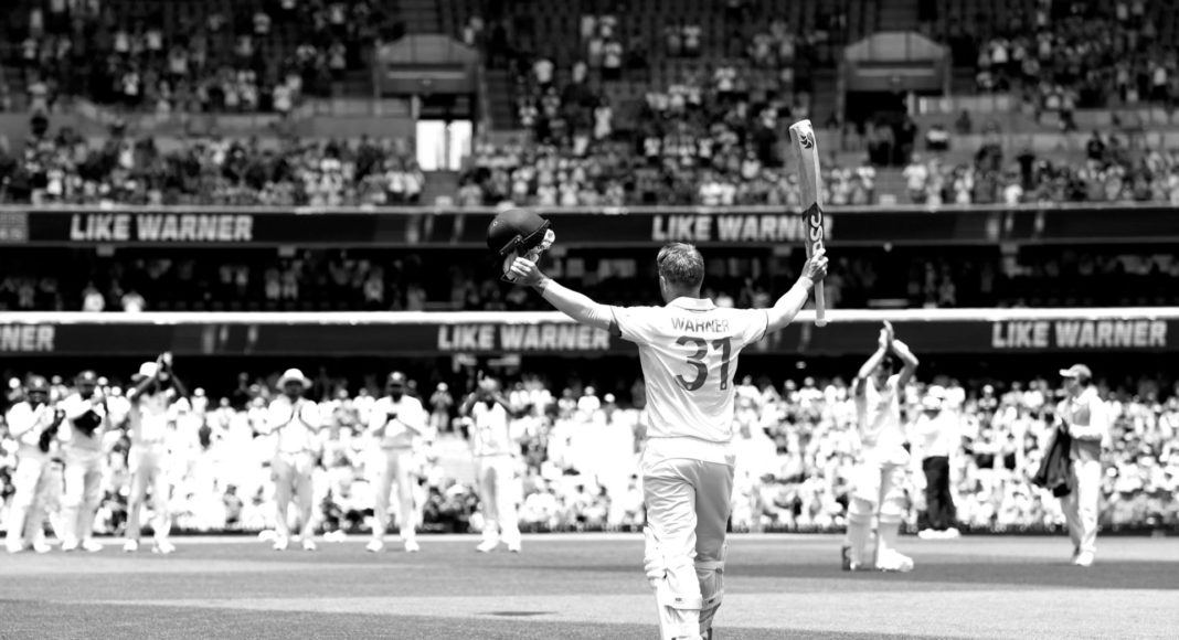 David Warner; Image Source; x:Twitter @CricketAustralia