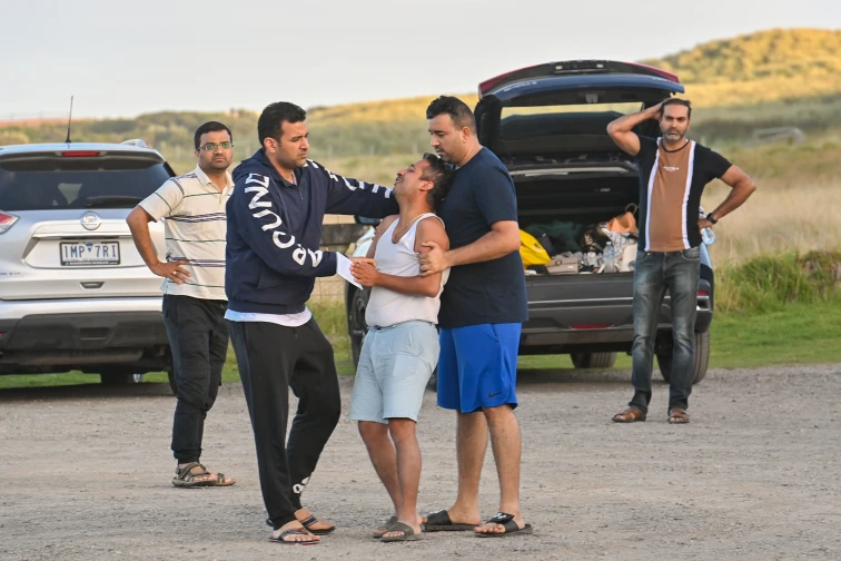 Four Indian-origin people including two International Students died after drowning in Phillip Island 3 Philip Island Drowning; Image Source/Courtesy; The Age/Justin McManus