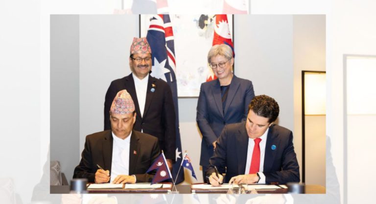 Australia and Nepal sign Trade and Investment Framework Agreement in Perth