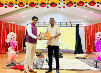Fiji's Deputy PM Biman Prasad with Indian High Commissioner in Fiji P.S.Karthigeyan; Image Source; Supplied