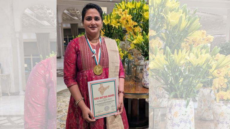 Indian-Australian physician scientist Dr Manasi Murthy Mittinty awarded Hind Rattan 2024