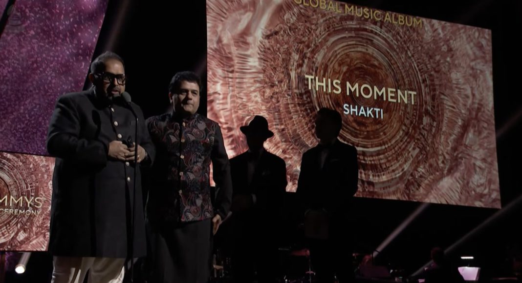 Shakti; Image Source: Grammy Video screenshot