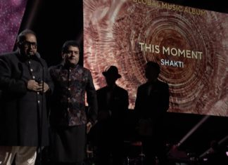 Five Indian Maestros Shine at the 2024 Grammys: A Historic Sweep of Six Awards Shakti; Image Source: Grammy Video screenshot