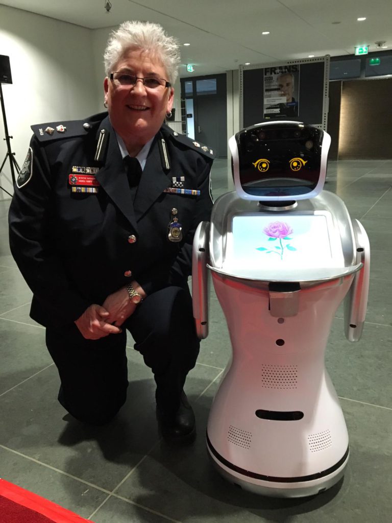 Det Supt Andrea Humphrys Dutch Police robot 2019 7