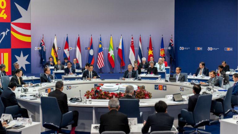 Highly-trained police detection dogs safeguard the 2024 ASEAN-Australia Special Summit