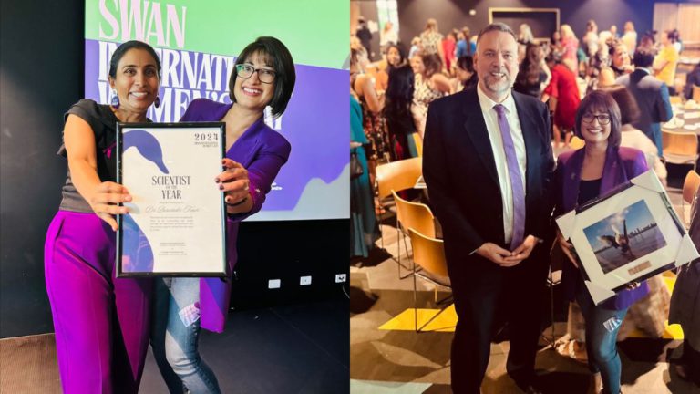Dr Parwinder Kaur awarded ‘Swan Scientist of the Year’ on International Women’s Day