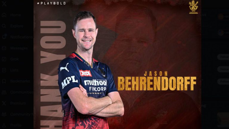 Australian bowler Jason Behrendorff to miss Indian Premier League after a leg-break literally