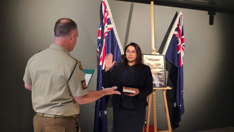 Dr Smriti Murali Krishna becomes first female Hindu Chaplain in Australian army