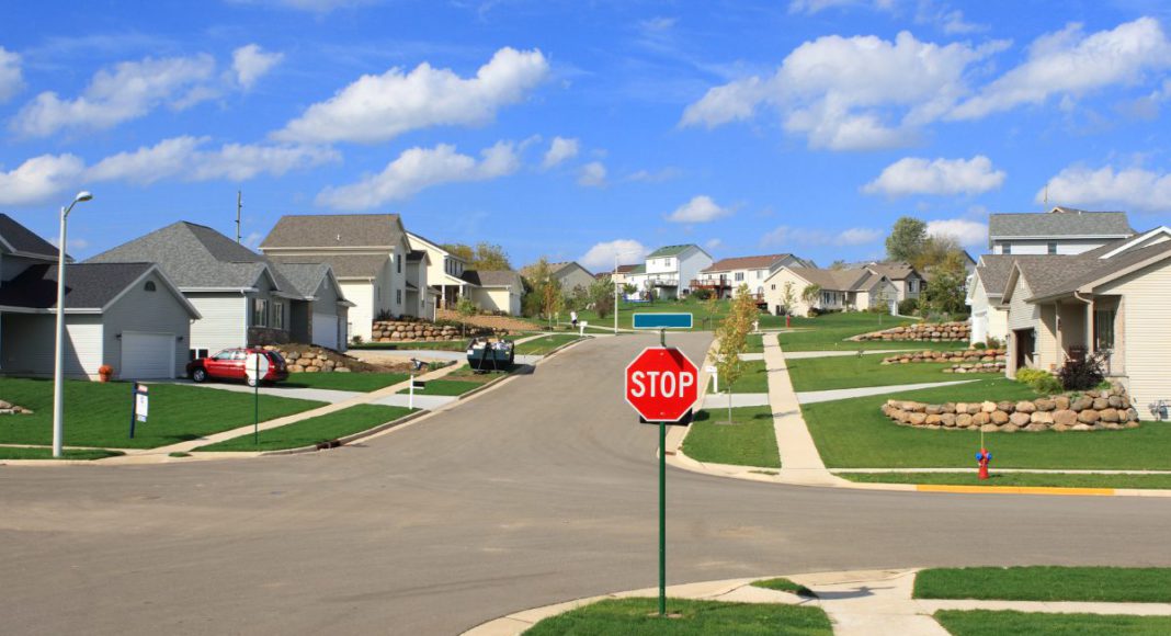 Suburban roof tops; Image Source: @Canva