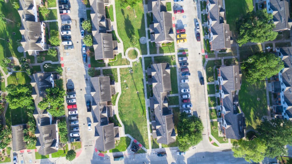 Suburban roof tops; Image Source: @Canva