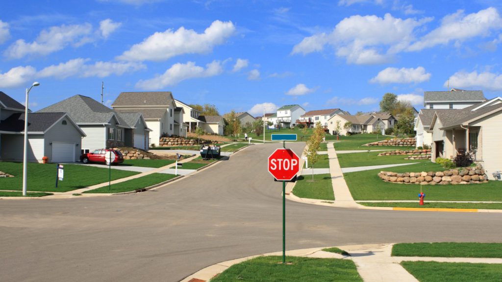 Suburban roof tops; Image Source: @Canva