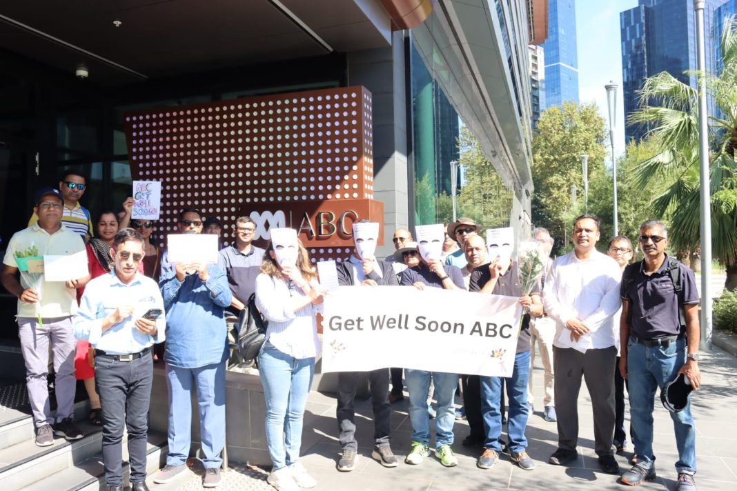 Australian Hindus Stand Up Against ABC's Alleged 'Hinduphobia and Biased Reporting'; Image Source: The Australia Today