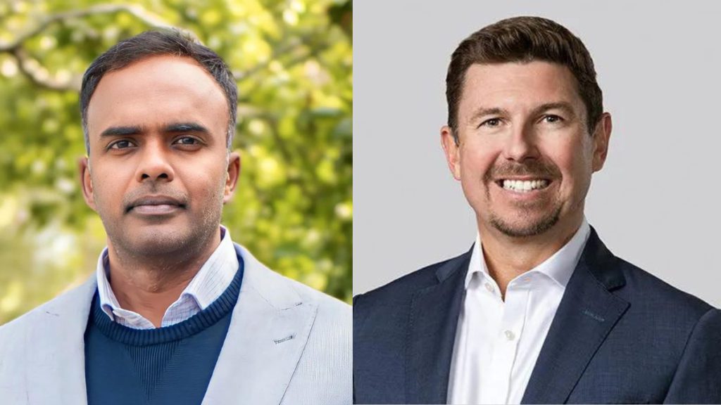 UST Australia's C R Kumaran and Strativity Group' Brad Meehan; Image Source: Supplied