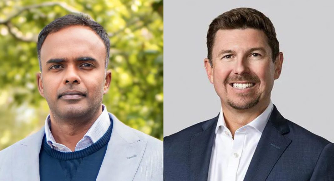 UST Australia's C R Kumaran and Strativity Group' Brad Meehan; Image Source: Supplied
