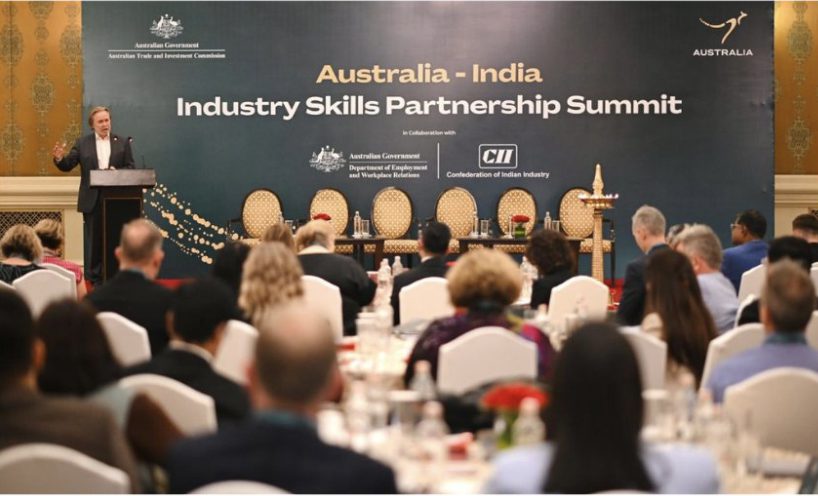 Austrade, in collaboration with the Australian Department of Employment and Workplace Relations and the Confederation of Indian Industry (CII), has announced a groundbreaking effort to bolster collaboration; Image Source: Austrade