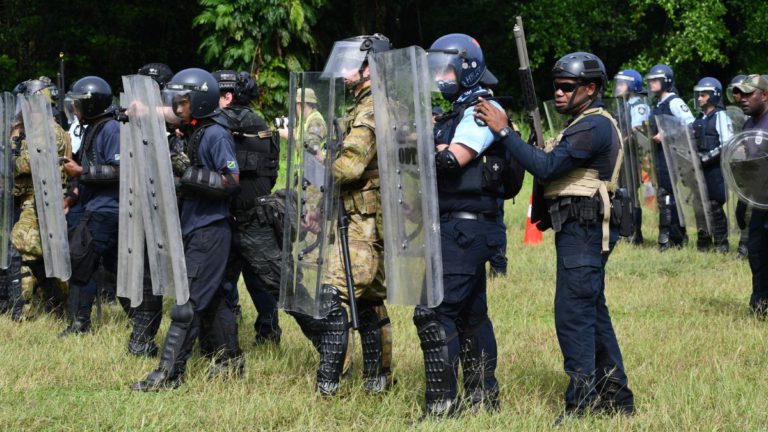 Australia supports Solomon Islands police force in civil disorder exercise