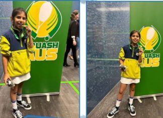 Young Indian Squash prodigy Aradhana Singh wins Australian Junior Open Under 11 championship